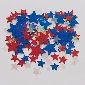 Red, white and blue star confetti